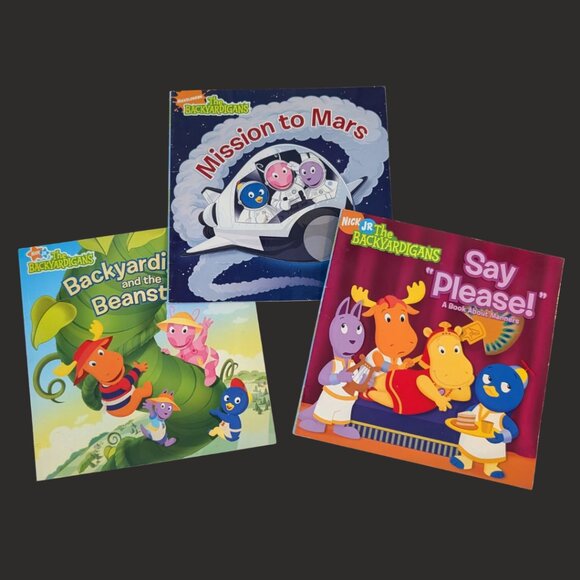 🚀🪴 Backyardigans Lot (Set of 3 Storybooks) 🪴🚀 - Picture 1 of 1